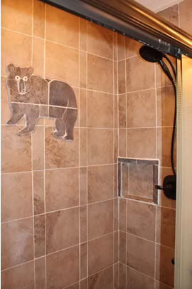 Black Bear Suite Bathroom