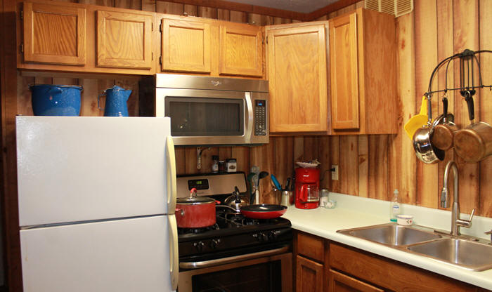 Mountain Cabin Kitchen