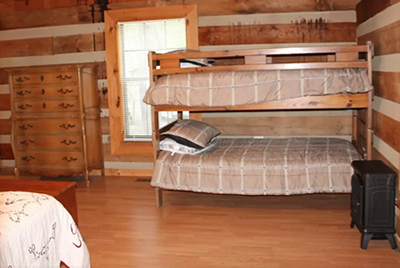 Pioneer Cabin bunk beds