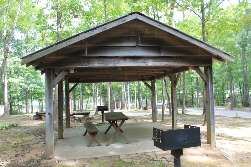 Davy Crockett Campground Settlers Pavilion